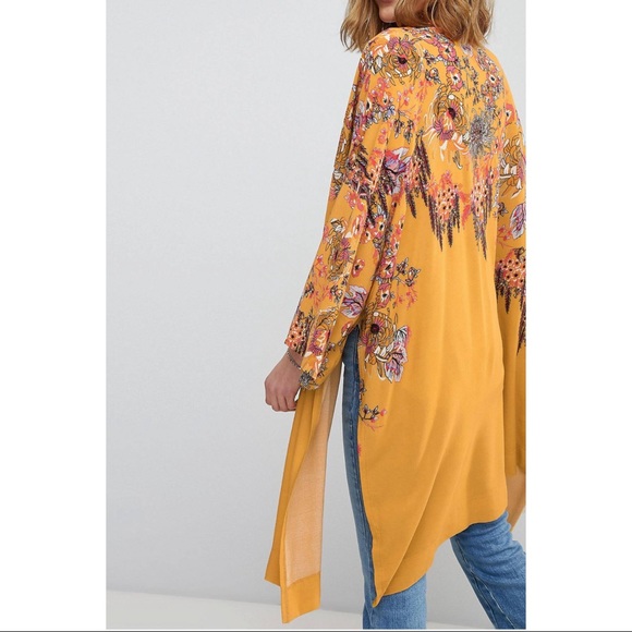 Free People Floral Printed Kimono - Picture 2 of 5